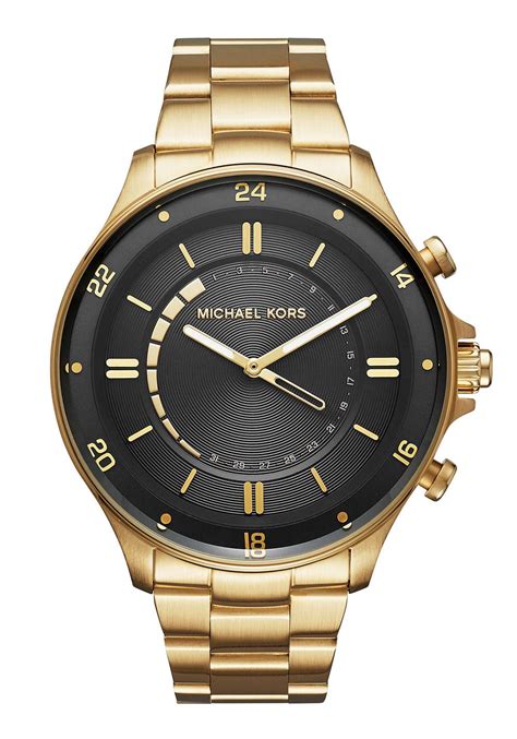 michael kors men's silvertone reid hybrid watch|Michael Kors Watch.